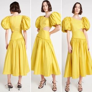 Aje. Chateau Midi Dress